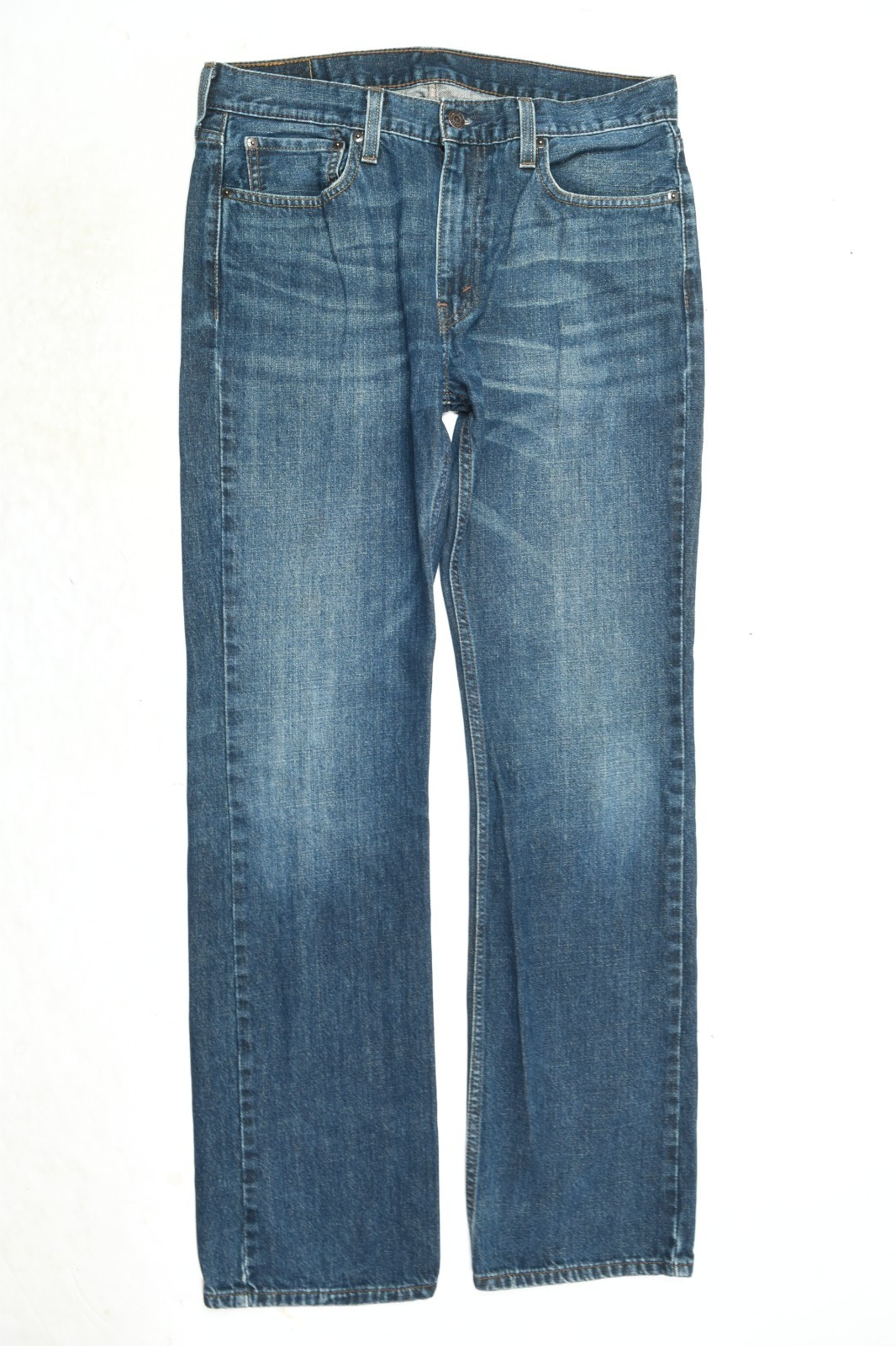 Levis 527 Boot Cut Jeans Mens 33x34 Blue Standard Fit 5-Pocket Cotton Denim